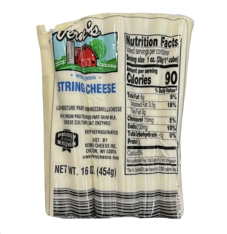 Buy Wisconsin String Cheese Online | Vern's String