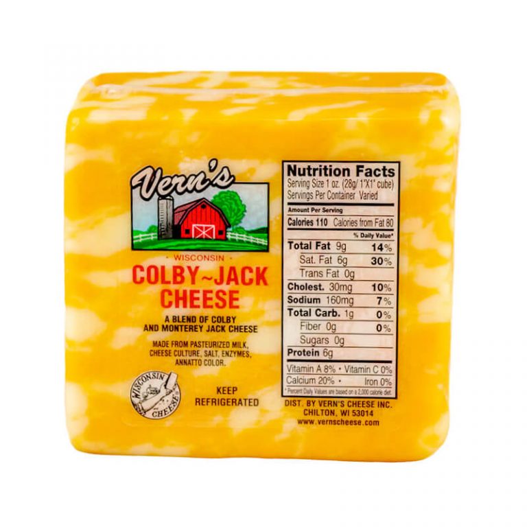 Buy Wisconsin Colby Jack Cheese Online Vern's Cheese